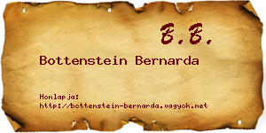 Bottenstein Bernarda névjegykártya